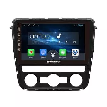 Android Радио CarPlay/Android Авто Автомобильная Навигация Мультимедийный Плеер GPS RDS DSP Стерео Для Vw Passat 2011-2015 10 Inch чёрный