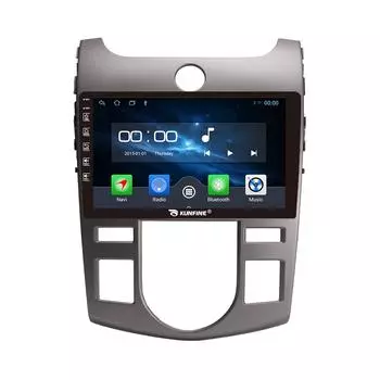 Android Радио CarPlay/Android Авто Автомобильная Навигация Мультимедийный Плеер GPS RDS DSP Стерео Для Kia Forte 2008-2017 9 Inch чёрный