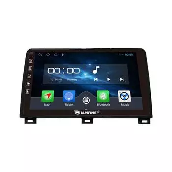 Android Радио CarPlay/Android Авто Автомобильная Навигация Мультимедийный Плеер GPS RDS DSP Стерео Для Kia Forte 2018 9 Inch чёрный