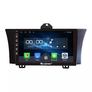 Android Радио CarPlay/Android Авто Автомобильная Навигация Мультимедийный Плеер GPS RDS DSP Стерео Для Honda Elysion 2012-2015 9 Inch чёрный