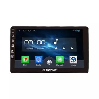 Android Радио CarPlay/Android Авто Автомобильная Навигация Мультимедийный Плеер GPS RDS DSP Стерео Для Mitsubishi Outlander 2004-2006 9 Inch чёрный