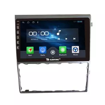 Android Радио CarPlay/Android Авто Автомобильная Навигация Мультимедийный Плеер GPS RDS DSP Стерео Для Vw Lavida 2010-2012 9 Inch чёрный