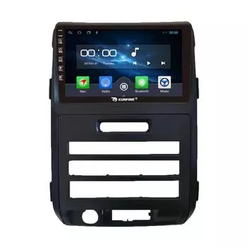 Android Радио CarPlay/Android Авто Автомобильная Навигация Мультимедийный Плеер GPS RDS DSP Стерео Для Ford F150 Raptor 2009-2012 9 Inch чёрный