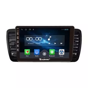 Android Радио CarPlay/Android Авто Автомобильная Навигация Мультимедийный Плеер GPS RDS DSP Стерео Для Subaru Legacy Outback 2004-2009 9 Inch чёрный