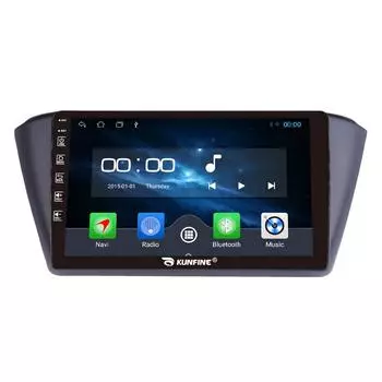Android Радио CarPlay/Android Авто Автомобильная Навигация Мультимедийный Плеер GPS RDS DSP Стерео Для Skoda Fabia 2015-2017 9 Inch чёрный