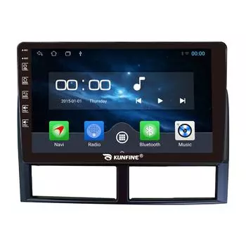 Android Радио CarPlay/Android Авто Автомобильная Навигация Мультимедийный Плеер GPS RDS DSP Стерео Для Jeep Grand Cherokee 2004 2005 9 Inch чёрный