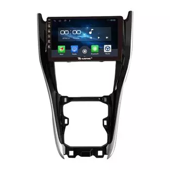 Android Радио CarPlay/Android Авто Автомобильная Навигация Мультимедийный Плеер GPS RDS DSP Стерео Для Toyota Harrier 2010-2017 10 Inch чёрный