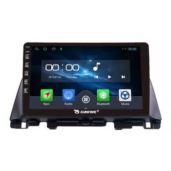 Android Радио CarPlay/Android Авто Автомобильная навигация Мультимедийный плеер GPS RDS DSP Стерео Для Kia Optima K5 2016-2019 10 Inch чёрный