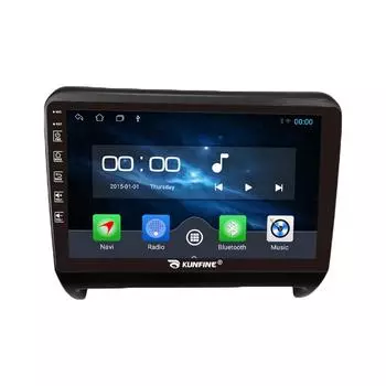 Android Радио CarPlay/Android Авто Автомобильная навигация Мультимедийный плеер GPS RDS DSP Стерео для Perodua Kancil 9 Inch чёрный