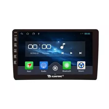 Android Радио CarPlay/Android Авто Автомобильная Навигация Мультимедийный Плеер GPS RDS DSP Стерео Для Hyundai Azera 2006-2010 9 Inch чёрный