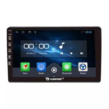 Android Радио CarPlay/Android Авто Автомобильная Навигация Мультимедийный Плеер GPS RDS DSP Стерео Для Buick Gl8 2004-2007 9 Inch чёрный