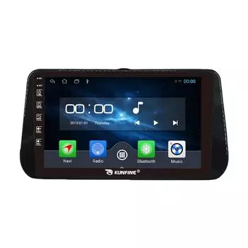 Android Радио CarPlay/Android Авто Автомобильная Навигация Мультимедийный Плеер GPS RDS DSP Стерео Для Hyundai Santa 2021 10 Inch чёрный