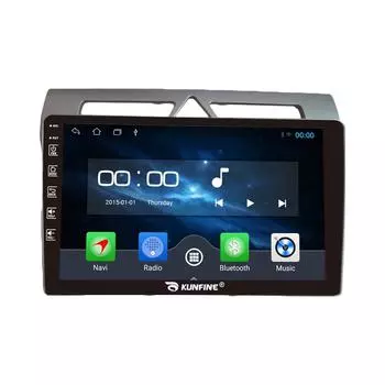 Android Радио CarPlay/Android Авто Автомобильная Навигация Мультимедийный Плеер GPS RDS DSP Стерео Для Kia Morning 2008-2010 9 Inch чёрный