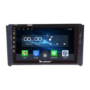 Android Радио CarPlay/Android Авто Автомобильная Навигация Мультимедийный Плеер GPS RDS DSP Стерео Для Toyota Highilander 2021 9 Inch чёрный