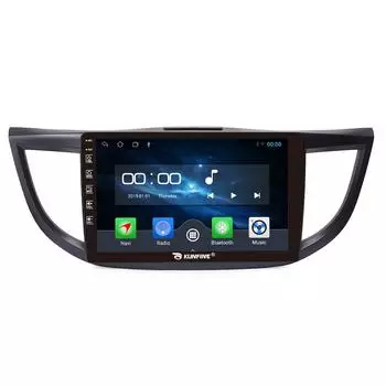 Android Радио CarPlay/Android Авто Автомобильная Навигация Мультимедийный Плеер GPS RDS DSP Стерео Для Honda Crv 2012-2016 10 Inch чёрный
