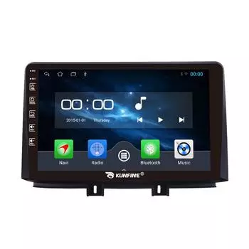 Android Радио CarPlay/Android Авто Автомобильная Навигация Мультимедийный Плеер GPS RDS DSP Стерео Для Hyundai Elantra 2017 9 Inch чёрный