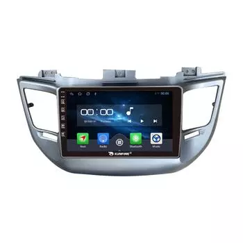 Android Радио CarPlay/Android Авто Автомобильная Навигация Мультимедийный Плеер GPS RDS DSP Стерео Для Hyundai Tucson 2015-2021 9 Inch чёрный