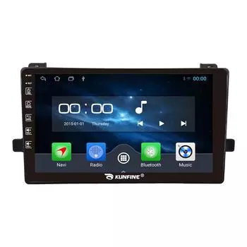 Android Радио CarPlay/Android Авто Автомобильная Навигация Мультимедийный Плеер GPS RDS DSP Стерео Для Toyota Prius 2015-2021 9 Inch чёрный