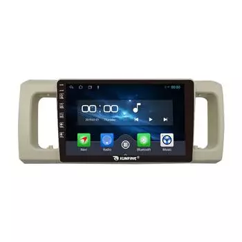Android Радио CarPlay/Android Авто Автомобильный Навигатор Мультимедийный Плеер GPS RDS DSP Стерео Для Suzuki Alto 600 2019-2021 9 Inch чёрный