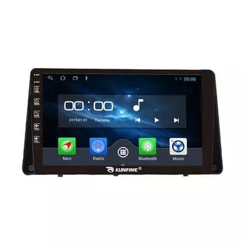 Android Радио CarPlay/Android Авто Автомобильный Навигатор Мультимедийный Плеер GPS RDS DSP Стерео Для Renault Megane Ii 2004-2008 9 Inch чёрный