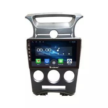 Android-радио CarPlay/Android, автомобильная навигация, мультимедийный плеер, GPS, RDS, DSP, стерео для Kia Carens 2007-2011 9 Inch чёрный