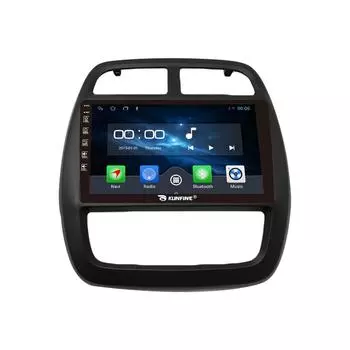 Android-радио CarPlay/Android Автомобильная навигация Мультимедийный плеер GPS RDS DSP Стерео для Renault Kwid 2015-2019 9 Inch чёрный