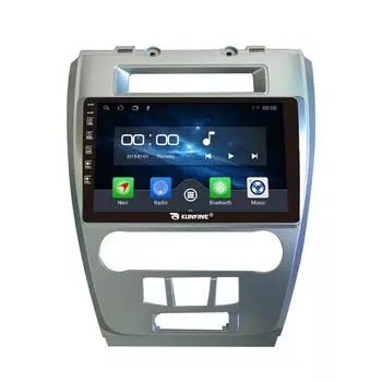 Android-радио CarPlay/Android, автомобильная навигация, мультимедийный плеер, GPS, RDS, DSP, стерео для Ford Mondeo 2009-2012 10 Inch чёрный