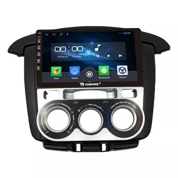 Android-радио CarPlay/Android Автомобильная навигация Мультимедийный плеер GPS RDS DSP Стерео для Toyota Innova Crysta 2011-2014 9 Inch чёрный