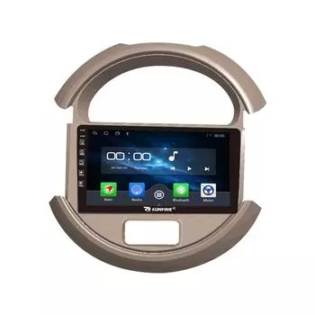 Android-радио CarPlay/Android Автомобильная навигация Мультимедийный плеер GPS RDS DSP Стерео для Suzuki S-Presso 2019 9 Inch чёрный
