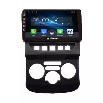 Android-радио CarPlay/Android Автомобильная навигация Мультимедийный плеер GPS RDS DSP Стерео для Iri Rnan 9 Inch чёрный