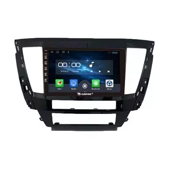 Android-радио CarPlay/Android, автомобильная навигация, мультимедийный плеер, GPS, RDS, DSP, стерео для Mitsubishi Pajero Sport 2020 2021 9 Inch чёрный