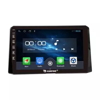 Android-радио CarPlay/Android Автомобильная навигация Мультимедийный плеер GPS RDS DSP Стерео для Toyota Corolla 2019-2021 10 Inch чёрный