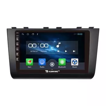 Android-радио CarPlay/Android, автомобильная навигация, мультимедийный плеер, GPS, RDS, DSP, стерео для Hyudai Ix25 Creta 2020 9 Inch чёрный