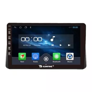 Android Радио CarPlay/Android Автомобильная навигация Мультимедийный плеер GPS RDS DSP Стерео для Chrysler Grand Voyager 2013-2016 9 Inch чёрный