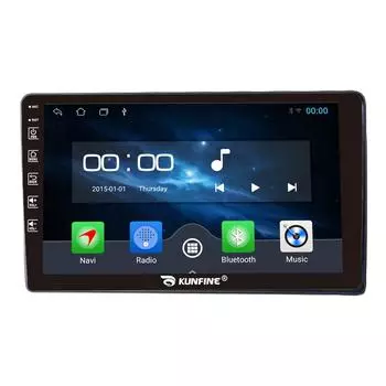 Android-радио CarPlay/Android Автомобильная навигация Мультимедийный плеер GPS RDS DSP Стерео для Toyota 9 Inch чёрный