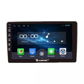 Android-радио CarPlay/Android Автомобильная навигация Мультимедийный плеер GPS RDS DSP Стерео для Tata Zest 9 Inch чёрный