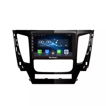 Android-радио CarPlay и Android, автомобильная навигация, мультимедийный плеер, GPS, RDS, DSP, Wi-Fi, стерео для Mitsubishi Pajero Montero Sport 16-19, если применимо 9 Inch чёрный