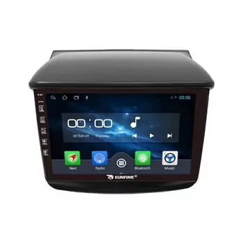Android-радио CarPlay и Android, автомобильная навигация, мультимедийный плеер, GPS, RDS, DSP, Wi-Fi, стерео для Mitsubishi Pajero Sport Triton 08-16, если применимо 10 Inch чёрный