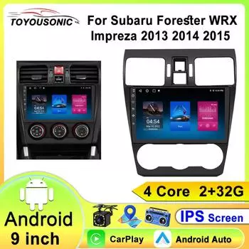 Android Subaru xv радио головное устройство для Forester XV WRX Impreza 2012-2015 автомобильный мультимедийный видеоплеер GPS WIFI Carplay 4 core 1GB+32GB carplay