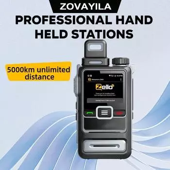 Android ZELLO глобальная рация 5000 км POC рация наружный блок 4G сеть двусторонняя связь standard