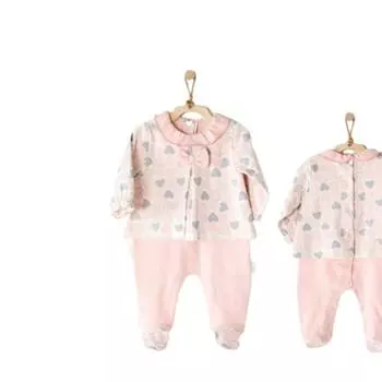 Andywawa AC23245 Детский комбинезон Heart To Heart Розовый
