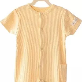 Andywawa AC23643 Детский комбинезон из модала, желтый