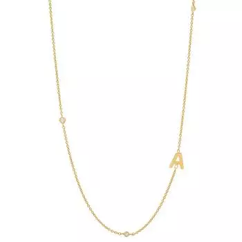 Andywen 925 пробы стерлингового серебра золота буква простой кулон колье шарм инициал AM ожерелье 26 букв Женские ювелирные украшения алфавит 45cm