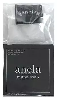 anela anela mana soap 100g MANA100 (AHA7%) чёрный