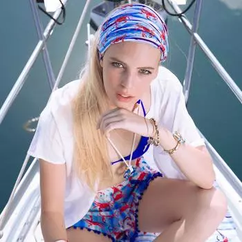 AnemosS Crab Bandana, Buff, Bracelet, Hair Accessories, Sea and Marine Themed, 100% Polyester