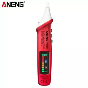 ANENG VC1017 Детектор напряжения переменного тока Тестер цепи Ручной тестер напряжения NCV Электрический тестер ручки