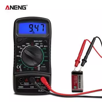ANENG XL830L Цифровой мультиметр Esr Meter Testers Автомобильный электрический Dmm Транзисторный пиковый тестер Измеритель емкости