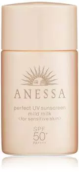 ANESSA Perfect UV Mild Milk Mini Солнцезащитный крем 20 мл без запаха 20 мл SPF50+/PA++++ (х 1)