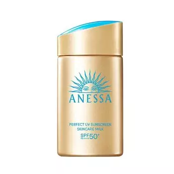 ANESSA Perfect UV Skin Care Milk NA 60 мл SPF50+ PA++++ Солнцезащитное средство для лица/тела Водостойкая основа под макияж