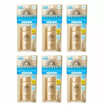 ANESSA Perfect UV Skin Care Milk солнцезащитное мыло с ароматом цитрусовых 60 мл (Набор 6)